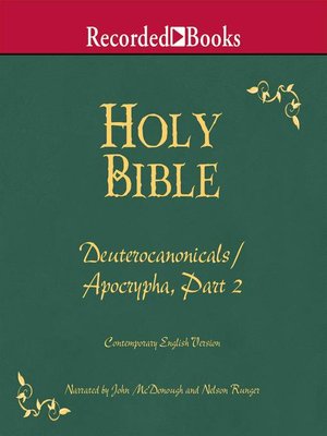 cover image of Part 2, Holy Bible Deuterocanonicals/Apocrypha-Volume 19